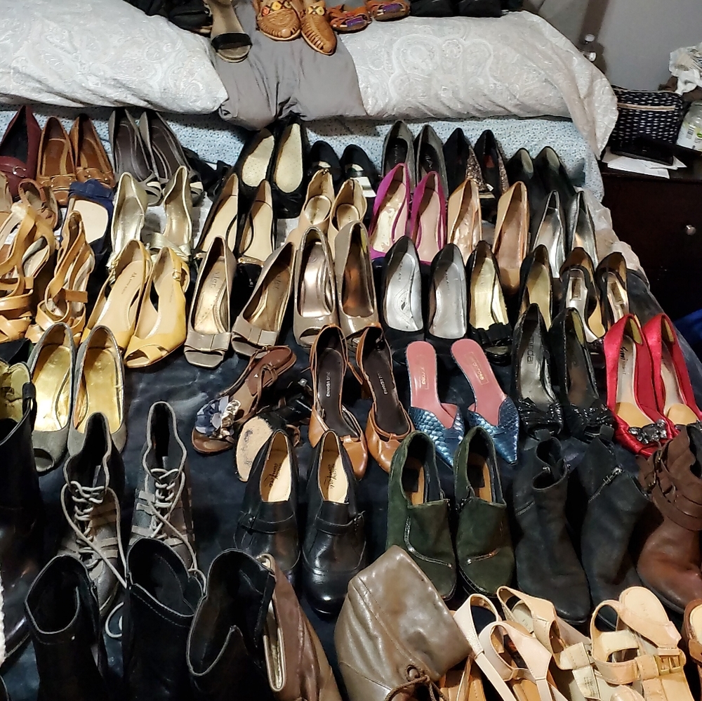 Shoes, shoes, and more shoes make me an offer